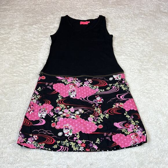 Saya drop waist zipper and cat dress, size small - Picture 4 of 8